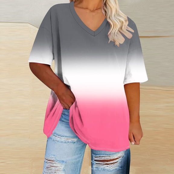 Pohista Women Tops and Blouses Womens T Shirts Fitted Summer Blouses with Sleeves Women Short Sleeve Tops Dressy my items saved for later