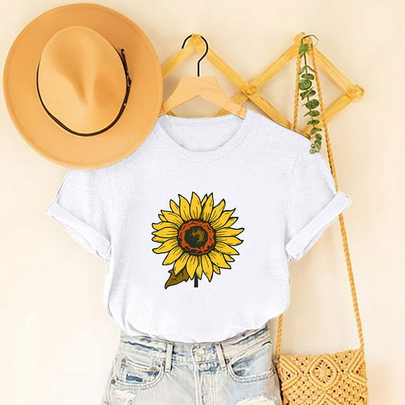 Pohista Women's Tops and Blouses Women's T-Shirts Cotton Women Blouses Dressy Casual Short Sleeve Tops for Women Cropped reorders from my past orders