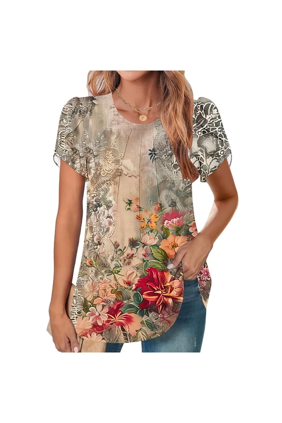 Womens Casual Tops Cotton Women Shirts Trendy Womens Blouses Summer Womens Short Sleeve Shirts Loose Fit my saved for later items
