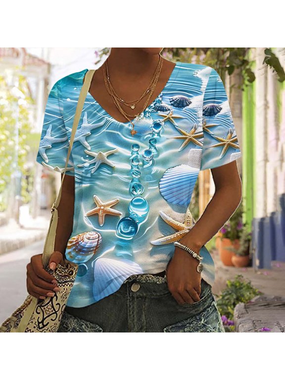 Womens Casual Tops Summer Oversized Tshirts for Women Cotton Blouses for Women Casual Women Short Sleeve Tops Dressy Casual orders placed by me recently