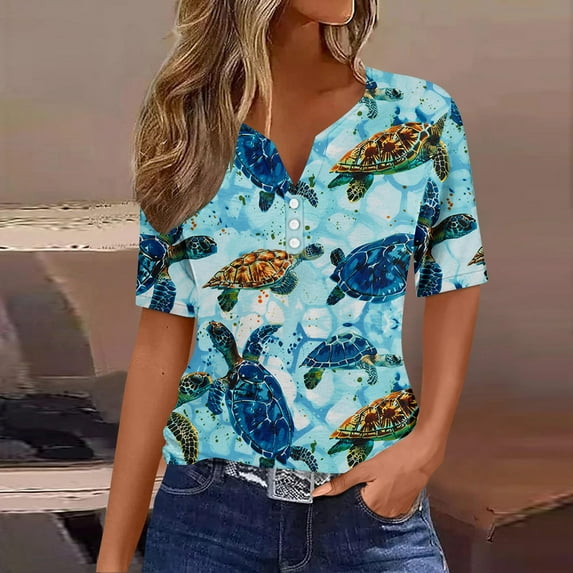 Pohista Womens Casual Tops for Work Cotton Tshirts for Women V Neck Summer Blouses for Women 2025 Fitted Women Short Sleeve Tops Fitted order history