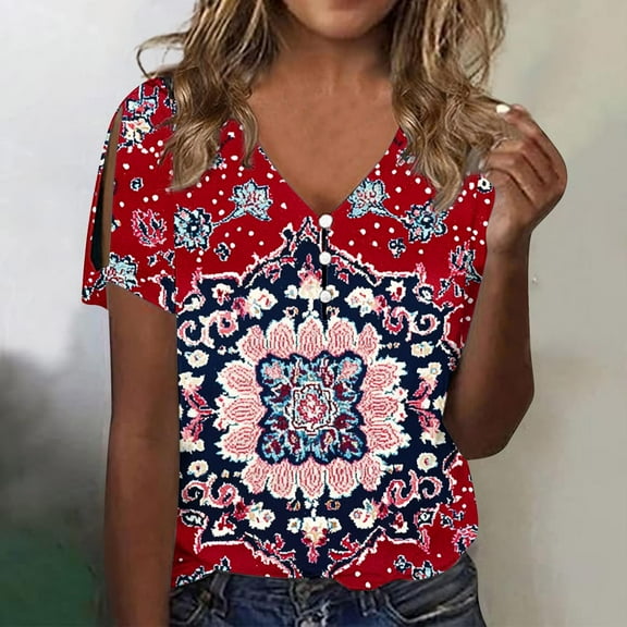 Womens Plus Size Tops Dressy Casual T Shirts for Women V Neck Summer Blouses for Women Dressy Casual Womens Summer Tops Short Sleeve my items ordered