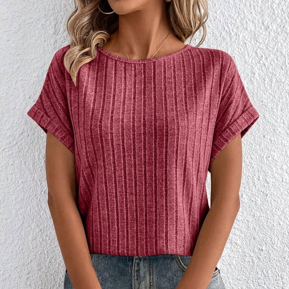 Womens Plus Size Tops Summer Womens Graphic T Shirts V Neck Summer Blouses for Women Casual Short Sleeve Tunic Tops for Women Loose Fit Dressy order again
