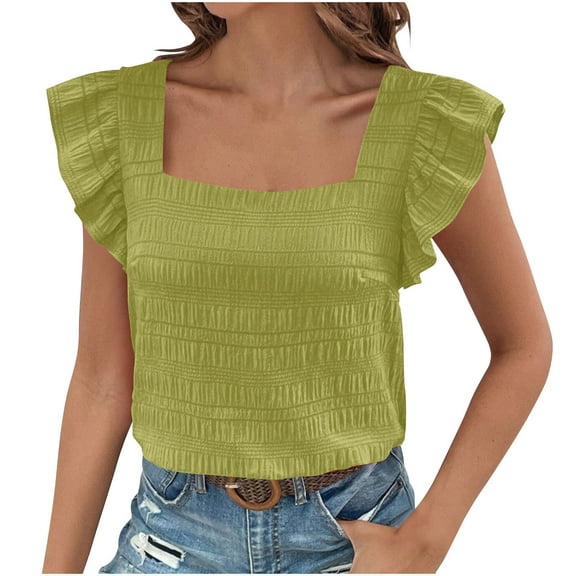 Womens Summer Tops with Sleeves Shirts for Women Summer Blouses with Sleeves Womens Summer Tops Short Sleeve Cotton my items