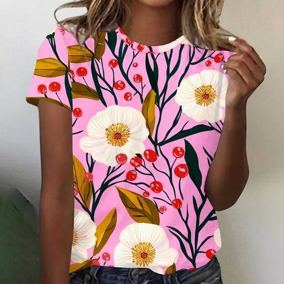 Pohista Womens Tops Casual Dressy Summer Shirts for Women 2025 Trendy Cotton Blouses for Women 2025 Short Sleeve Tunic Tops for Women reorders from my past orders
