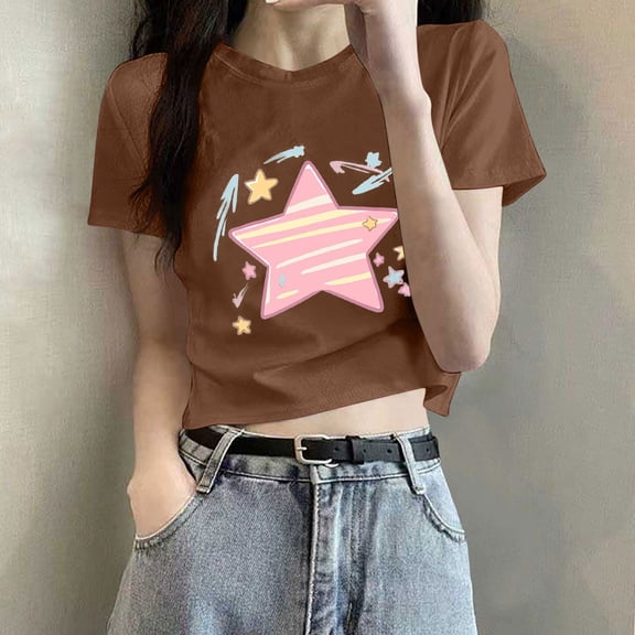 Womens Tops Casual T Shirts for Women 2026 Plus Size Blouses for Women Dressy Casual Womens Short Sleeve Blouses Button down get it fast