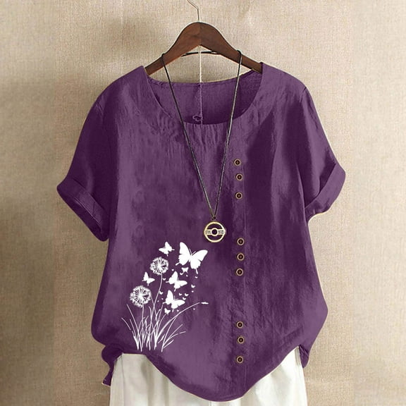 Pohista Womens Tops Dressy Casual Summer Womens T Shirts Ladies Tops and Blouses Work Wear Womens Summer Tops Short Sleeve Boho