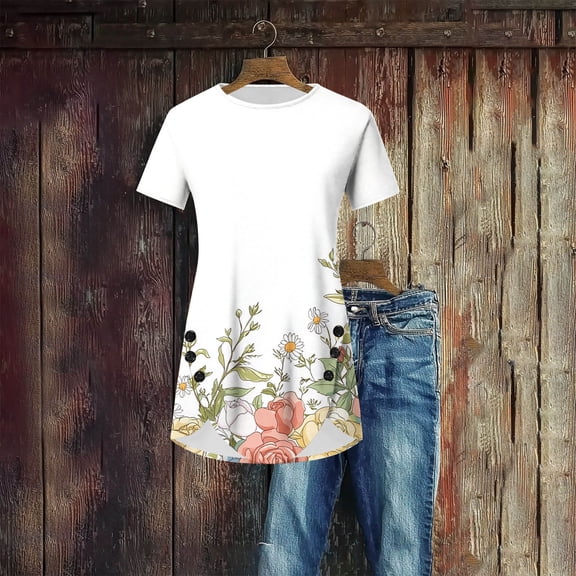 Pohista Womens Tops Summer Dressy Button down Shirts for Women Fitted Lightweight Tops & Blouses Short Sleeve Shirts for Women Work order again my orders