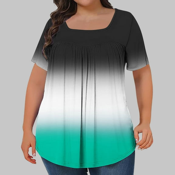 Pohista Womens Work Tops Womens Tshirts Cotton V Neck Blouses for Women Plus Size Womens Short Sleeve Shirts Button down orders