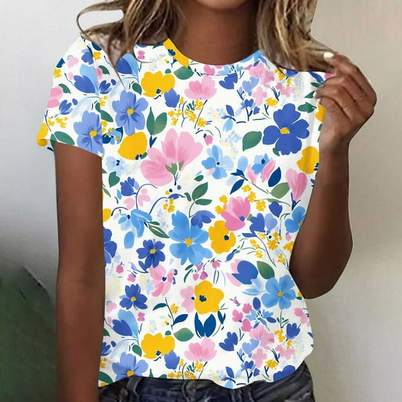 Pohista Work Tops for Women Office Cotton Tshirts for Women Plus Size Womens Blouses Casual Womens Short Sleeve Shirts Casual my recent orders