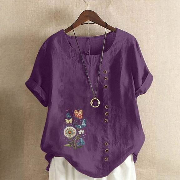 Pohista Work Tops for Women V Neck Workout Shirts Women Blouses for Women Casual V Neck Women's Short Sleeve Tops V Neck my items in cart