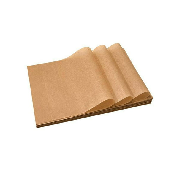 PuSpu 100-Count Parchment Paper Sheets 12x16 inch, Non-Stick Greaseproof Double-Sided Silicone Kitchen Utensils for Baking Cookies, Bread & Air Fryer, Food-Safe Oil Paper