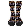 thumbnail image 1 of PuSpu 67 Funny Christmas Polyester, Spandex Socks, Festive Holiday Long Socks for Adults, Multicolor, 1 of 6