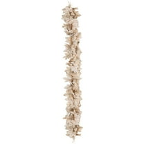 PuSpu 68in Flocked Halloween Garland - 1pc Rose & Vines for Halloween Garlands, Indoor Decorations
