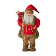 thumbnail image 1 of PuSpu Christmas 12 In Santa Claus Doll Standing Santa Claus Doll Window Decoration Supplies Gift, 1 of 6