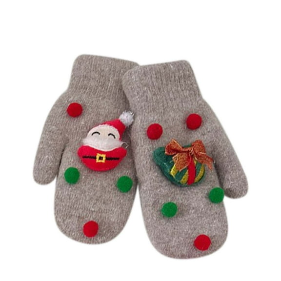 PuSpu Christmas Accessories Women's Warm Gloves