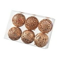 thumbnail image 1 of PuSpu Christmas Boxed Gold Hollowed Out Christmas Balls Christmas Tree Decorations Hanging Holiday Ornaments Christmas Tree Ornaments, 1 of 6