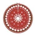 thumbnail image 1 of PuSpu Christmas Celebration Supplies Washable Christmas Tree Skirt Christmas Tree Rug Decor Short Pile High-Definition Printed Christmas Tree Skirt Christmas Indoor/Outdoor Decoration, 1 of 6