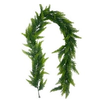 PuSpu Christmas Norfolk Pine Garland: Festive Christmas Tree Decorations for Home & More