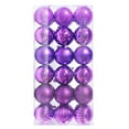 thumbnail image 1 of PuSpu Christmas Tree Decoration 36PCS Christmas Xmas Tree Bauble Hanging Home Party Ornament Decor 3CM, 1 of 3