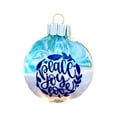 thumbnail image 1 of PuSpu Christmas Tree Hangings 2D Beach Christmas Ornament Christmas Hanging Decoration Indoor, 1 of 6