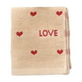 thumbnail image 1 of PuSpu Couple Towel Pures Absorbent No Fading No Linting Towel Wash Face Bath Home Valentine's Day Gift 75x35cm, 1 of 6