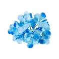 thumbnail image 1 of PuSpu Home Decor Blue Artificial Hydrangea Flower Heads Can Be Used For Holiday Wreath Making Flower Wall Decoration Home Decoration And Wedding Display Household Products, 1 of 7
