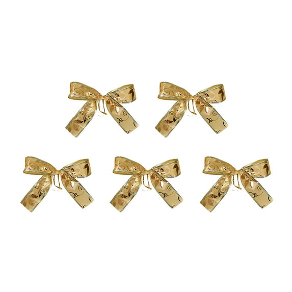 PuSpu Home Decor Christmas Decoration Christmas Tree Decoration Small Hanging Deluxe Bow Set Household Products