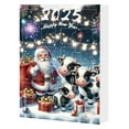 thumbnail image 1 of PuSpu Home Decoration 2025 Christmas Countdown Calendar Cute Acrylic Decoration Holiday Gifts Box For Family And Friend Holiday Products, 1 of 5