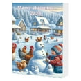 thumbnail image 1 of PuSpu Home Decoration 2025 Christmas Countdown Calendar Cute Acrylic Decoration Holiday Gifts Box For Family And Friend Holiday Products, 1 of 5