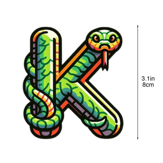 PuSpu Home Decoration 2D Acrylic Christmas Tree 26 Letter Pendant Decorative Gift Family Christmas Party Pendants Holiday Products