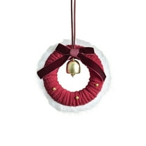 PuSpu Home Decoration Christmas Bells-wreaths-bows-car Hangers-tree Ornaments-festive Decorations Holiday Products