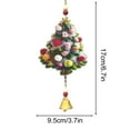thumbnail image 1 of PuSpu Home Decoration Christmas Pendant Wooden Knitted Star Hanging Ornament Lightweight Pendants For Tree Home Party Festival Holiday Products, 1 of 2