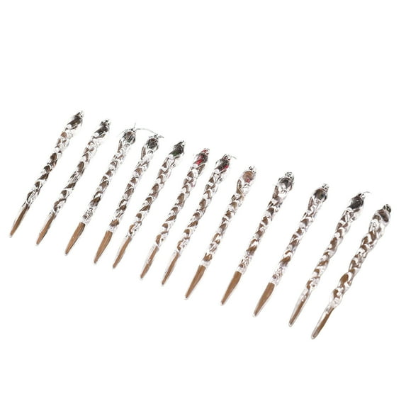 PuSpu Home Decoration Christmas Transparent Icicle Pendant Christmas Tree Decoration Thread Pendant Tree Ornaments Decorations Holiday Products