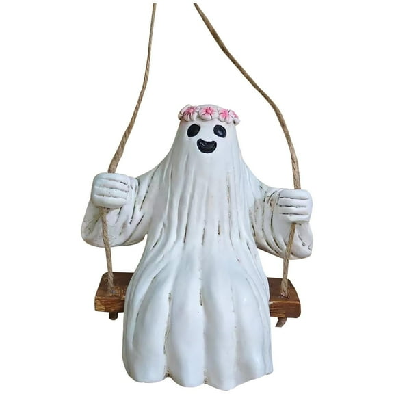 PuSpu Home Decoration Halloween Ghost Pendant Decoration Venue Layout Props Hanging Ghosts Demons Ghost Pendants Ghost Festival Gifts Ghost Ornaments Home Ornaments