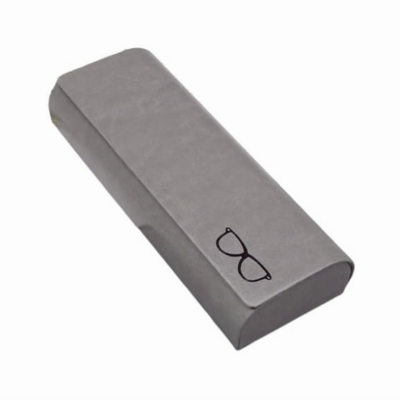 PuSpu Home Decoration Hard Leather Glasses Case for Myopia – Pressure-Resistant Magnetic Closure Travel Eyewear Box