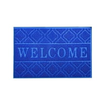 PuSpu Home Decoration Home Entrance Door Three Dimensional Embossed Welcome Mat High Grade Scratch Counteractive Wear Counteractive Easy To Clean Home Indoor Ornament