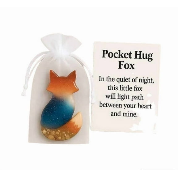 PuSpu Home Decoration Pocket Cute Pocket Card Gift Little Foxs ExquisiteS Gift For Little Card Home Ornaments