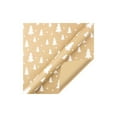 thumbnail image 1 of PuSpu Large-Size White Christmas Patterns Kraft Paper Christmas Gift Wrapping Paper Christmas Present Wrapping Paper Christmas Indoor Decoration, 1 of 6