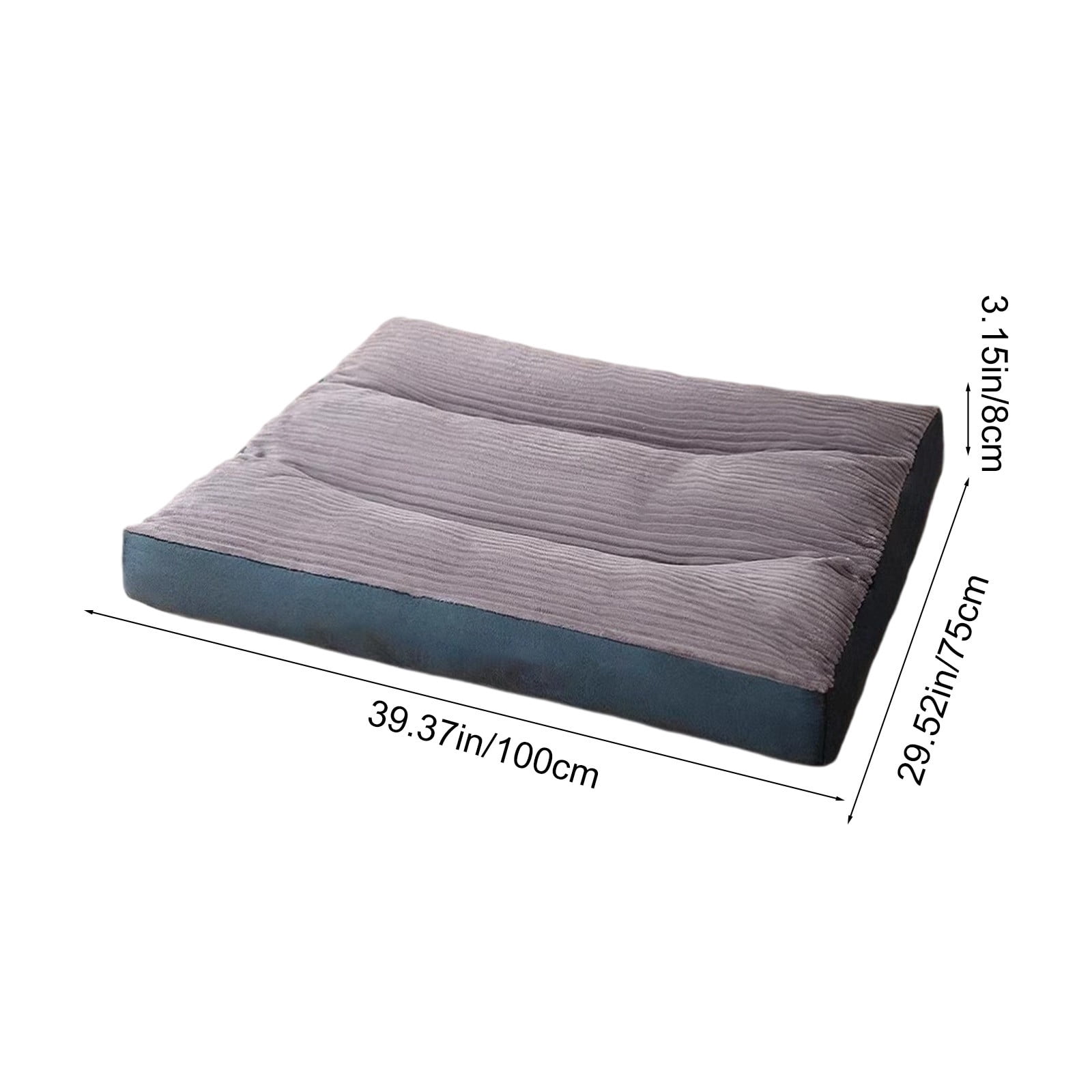 PuSpu Pet Supplies Extra Large Dog Bed Washable Pet Mattress Thick Warm Cozy Cushion For Large Dogs Indoor Puppy Sleeping Pad Comfortable Mat