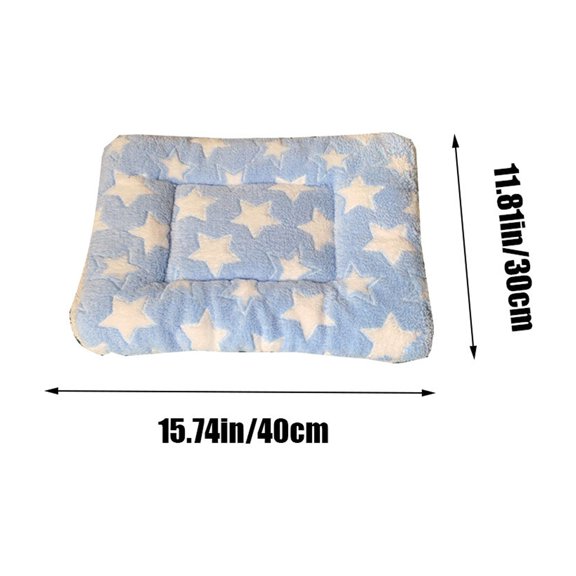 PuSpu Pet Supplies Pet Bed Orthopedic Crate Foam Pet Bed Pet Mattress Nonskid Bottom Comfy Anxiety Pet Bed Mat