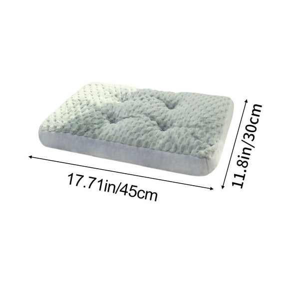 PuSpu Pet Supplies Pet Enlarged Thick Dark Sleep Small And Medium Sized Dog Mat Cats Sleeping Mattress 19.68 X 11.81 In