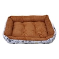 thumbnail image 1 of PuSpu Pet Supplies Rectangular Pet Bed For Cats And Dogs Extra Thick Warm Plushs Cushion Mat Soft Sleeping Pad Indoor Outdoor Use, 1 of 6