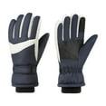 thumbnail image 1 of PuSpu Reflective Zipper Gloves Thick Warm Windproof Men And Women Cycling Driving Car Skiing Outdoor Gloves, 1 of 2