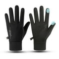 thumbnail image 1 of PuSpu Reflective Zipper Gloves Thick Warm Windproof Men And Women Cycling Driving Car Skiing Outdoor Gloves, 1 of 2