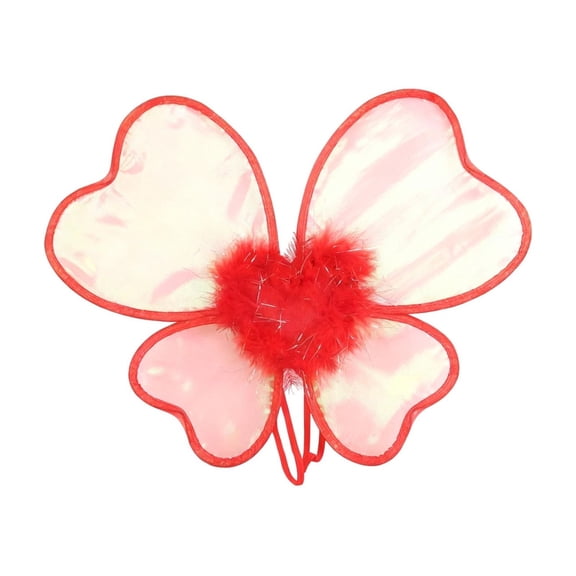 PuSpu Valentine's Day Decoration Wing Butterflies Wing Flower Back Decorated With Wing