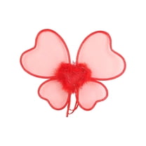 PuSpu Valentine's Day Decoration Wing Butterflies Wing Flower Back Decorated With Wing