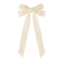 PuSpu Velvet Bows For Christmas Tree Decorations Wreath Garland Velvet Bows With Twists Ties