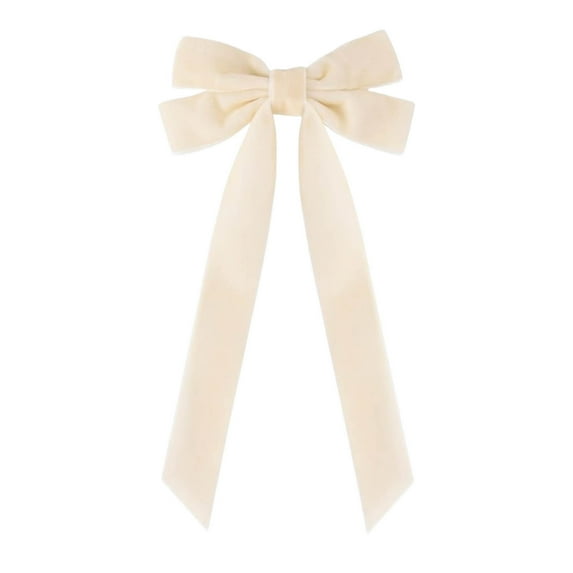 PuSpu Velvet Bows For Christmas Tree Decorations Wreath Garland Velvet Bows With Twists Ties