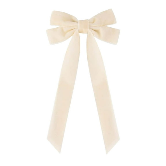 PuSpu Velvet Bows For Christmas Tree Decorations Wreath Garland Velvet Bows With Twists Ties